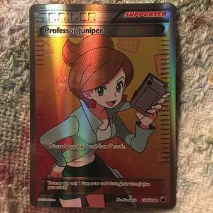 Professor Juniper Pokémon Trading Card Ultra Rare